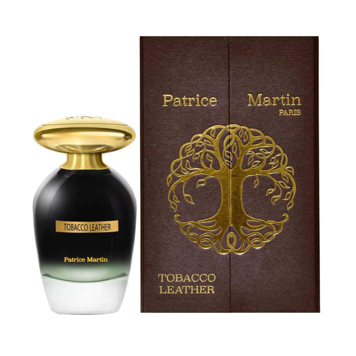 PATRICE MARTIN TOBACCO LEATHER